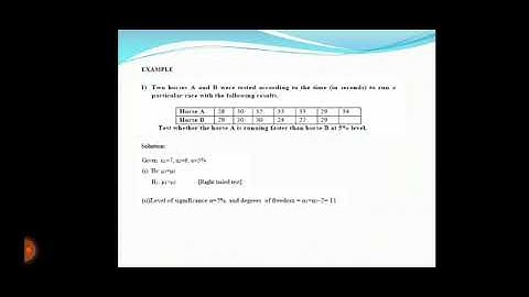 Testing of Hypothesis - PS - Unit 3