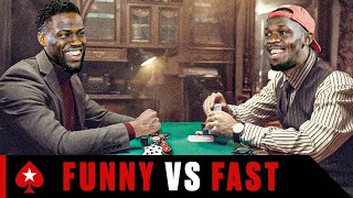 Kevin Hart Plays Usain Bolt at Challenge Poker | Part 1 | PokerStars
