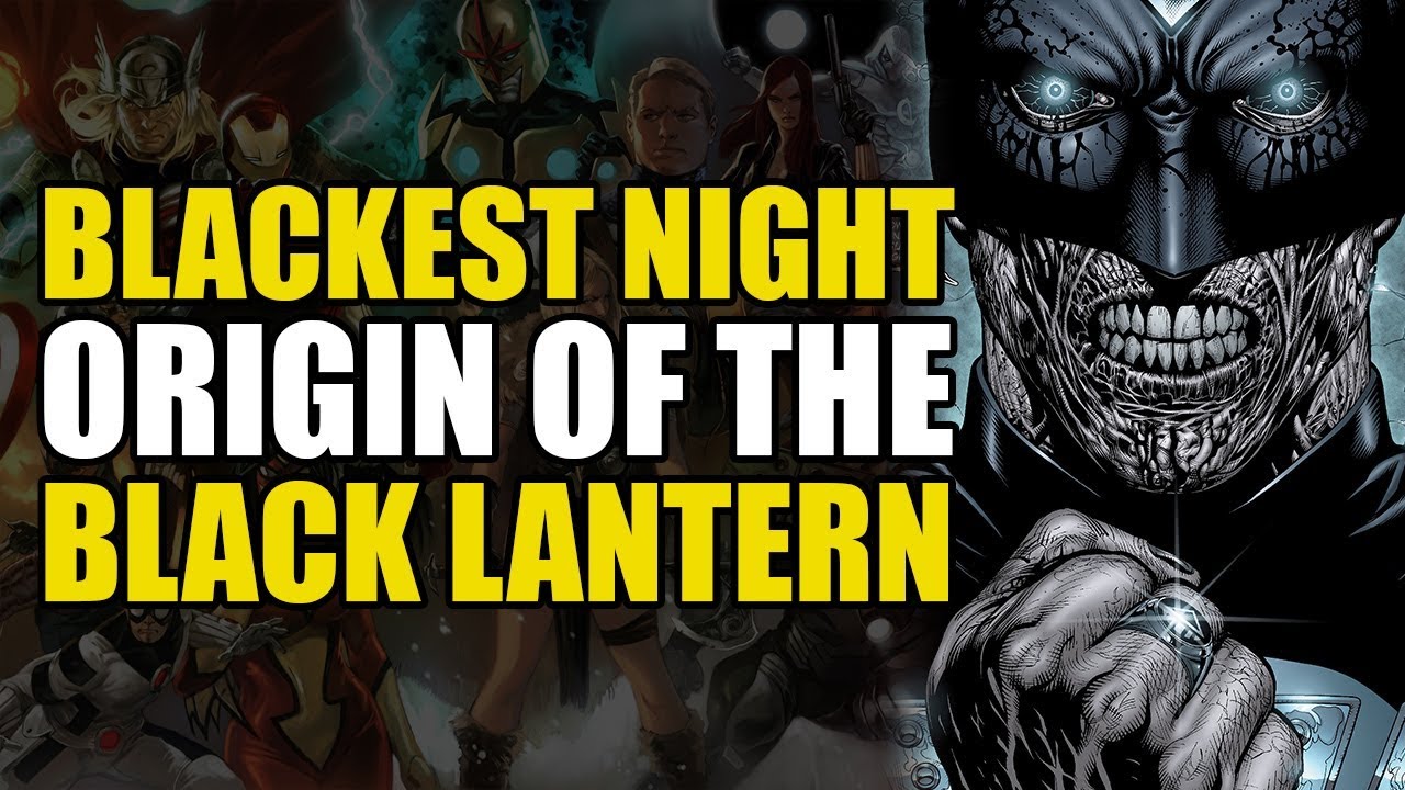 Origin of The Black Lantern (Green Lantern: Blackest Night ... - 