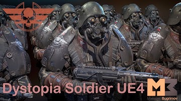 Dystopia Soldier Test Epic Skleton UE4