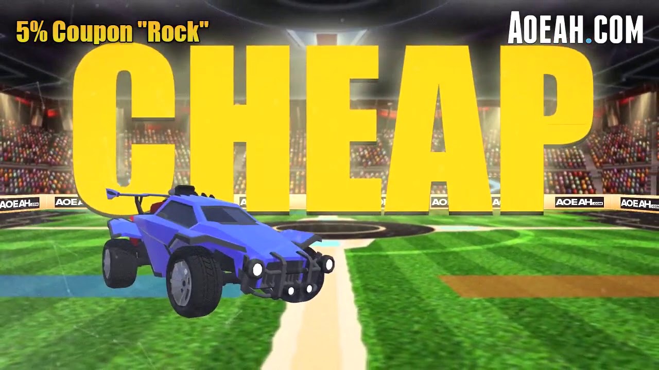 Save 5 OFF! Coupon "ROCK" For Rocket League Items & Credits On AOEAH