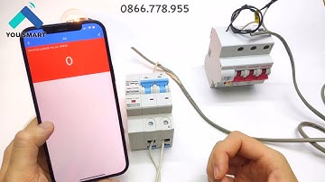 [YouSmart] Aptomat thông minh đo điện năng tiêu thụ - Tuya Smartlife (Wifi/Zigbee)