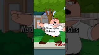 Peter throwing Apple to old mans truck using Lois underwear and Quagmire smelling them Family guy