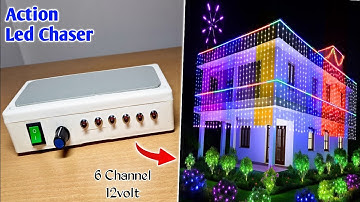 Chaser Light Controller || Light Chaser Kaise Banaye || Diwali Chaser Machine