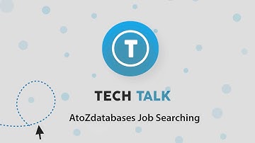 AtoZdatabases Job Searching, Resume Tips & Business Profiles / Tech Talk