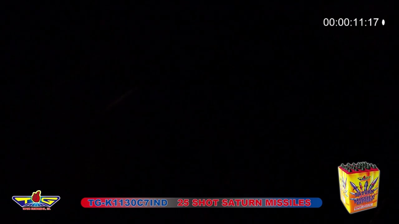 TG-K1130C7IND 25 Shot Saturn Missiles