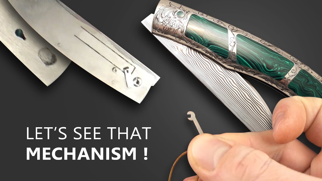 Disassembling an Art Knife & Revealing Its Mechanism Button Liner