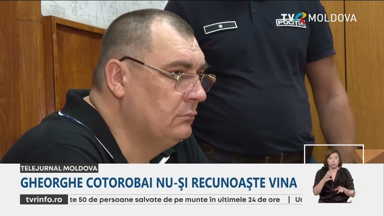 Gheorghe Cotorobai, învinuit de răpirea şi omorul unei femei din Orhei, nu-şi recunoaşte vina