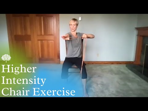 Higher Intensity Chair Exercise (Oct 8)