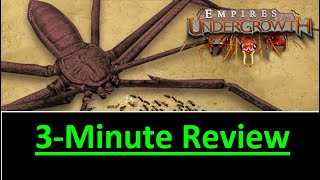 Empires of the Undergrowth - 3 Minute Review