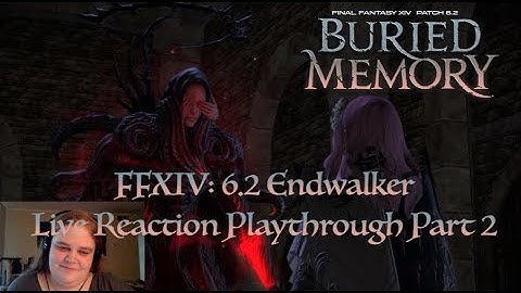FFXIV: 6.2 Endwalker Playthrough Part 2 (Shadowed Remnants) Live Reaction Spoilers Instant Duty