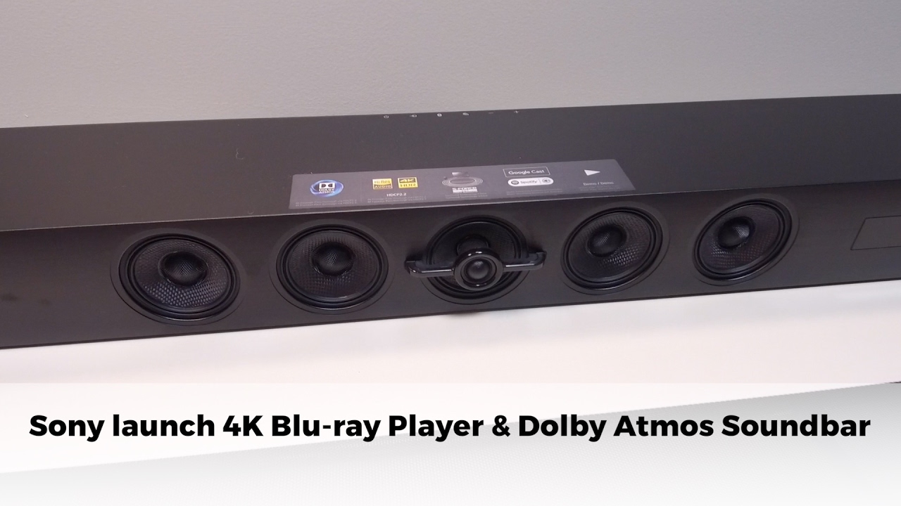 lure Breddegrad Thorns Sony UBP-X800 4K Blu ray player and Atmos soundbar - YouTube