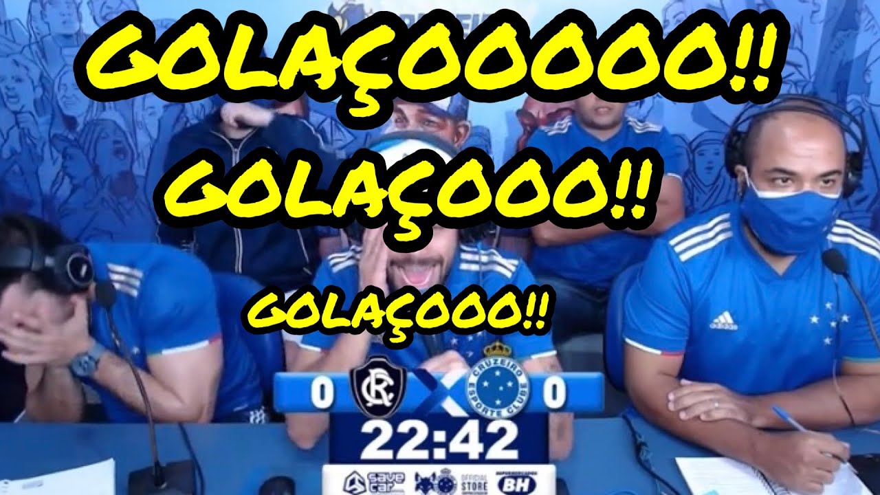 GOL E REAÇÃO RÁDIO CRUZEIRO SPORTS REMO 1x0 CRUZEIRO (1tempo) Brasileirão série B