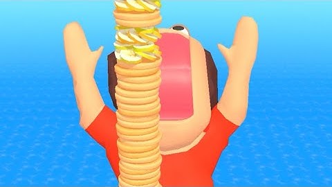 Pancake Run (Android/iOS ) Gameplay Level 1 - 6