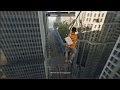 WATCH DOGS 2 COMPLETING A MISSION LIKE JAMES BOND!! RIDING A ZIP LINE!!
