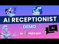 AI Receptionist Demo in Go High Level