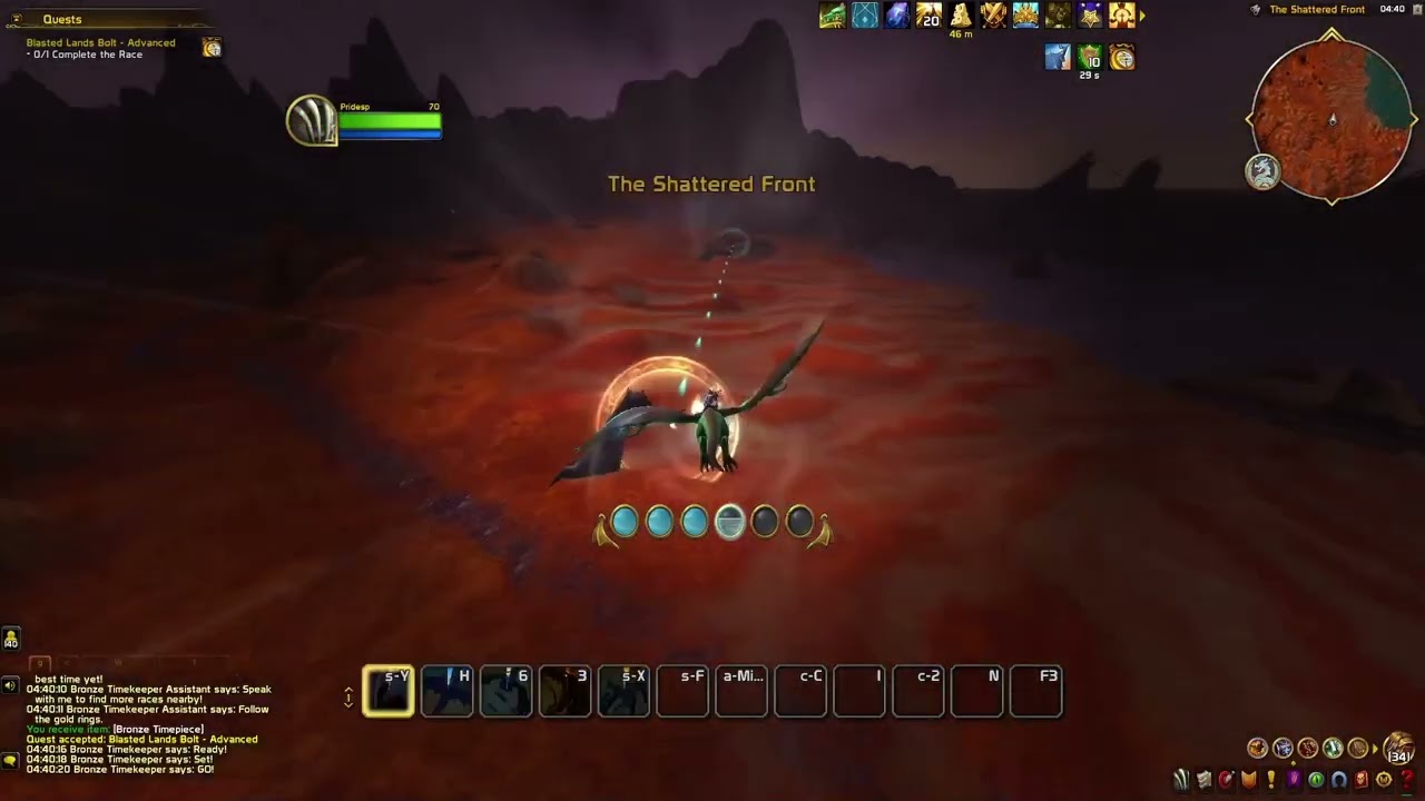 Blasted Lands Bolt - Advanced Gold