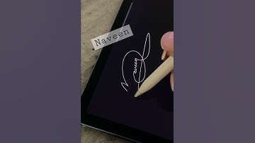 Signature design “Naveen”🖊 Subscribe for more videos!
