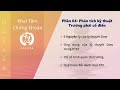 Khai tâm chứng khoán Phần 04: Phân tích kỹ thuật – Trường phái cổ điển - Lý thuyết Dow  Đỗ Tuấn