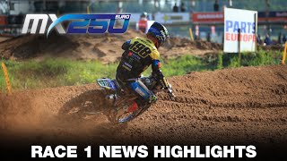 EMX250 Race 1 News Highlights - MXGP of Kegums 2020