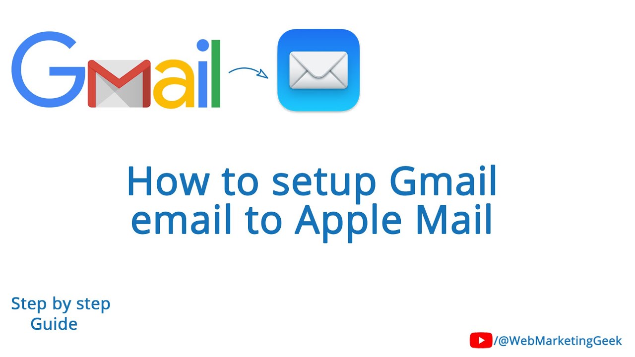Add Gmail To Apple Mail Or Setup Your Gmail To Apple Mail Step By Step