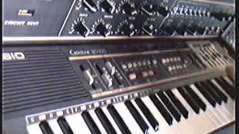 Casio MT-100 Custom Keyboard by S-CAT (Circuit Bent).