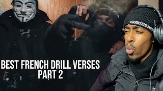 THESE FRENCH MAN ARE🔥BEST FRENCH DRILL VERSES (Part 2) [UK REACTION]