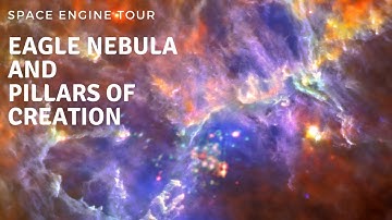Eagle Nebula and Pillars of Creation - Space Engine Tour - Beauty Above Us