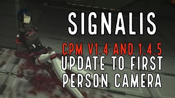 Signalis, Greater 1st Person Camera Control Mod Update (Camera Perspective Mod v1.4)