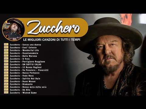 Le Migliori Canzoni Di Zucchero | Zucchero Album Completo | Best Of Zucchero
