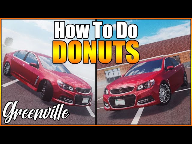 doing random donuts on Roblox greenville