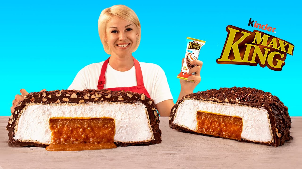 Dolci Giganti Kinder Maxi King Gran Choco Pie Youtube