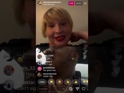 Jenny Boom Boom With Benny The Butcher Instagram Live September 16, 2020