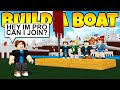 UNDERCOVER PRO JOINS NOOB TEAM *Weird...* Build a Boat