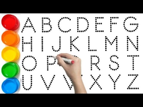 Learn ABCD Alphabets and numbers counting 123.Shapes for kids and ...