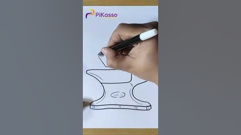 How to Draw Iron Carpentry Tools Easy in The Right Way