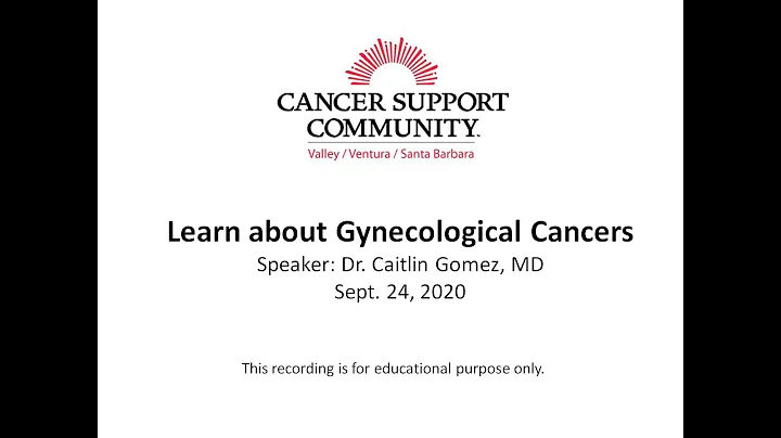 Learn about Gynecological Cancer with Dr. Caitlin ...