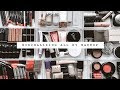 MINIMALIZING ALL MY MAKEUP | CLEAR OUT + DECLUTTER WTH ME |  I Covet Thee