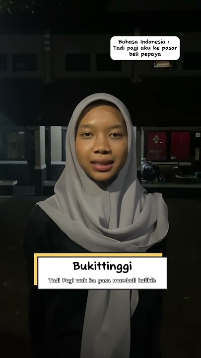 Perbedaan bahasa di minangkabau #bahasaminang #minangkabau #upbmunpad #minang