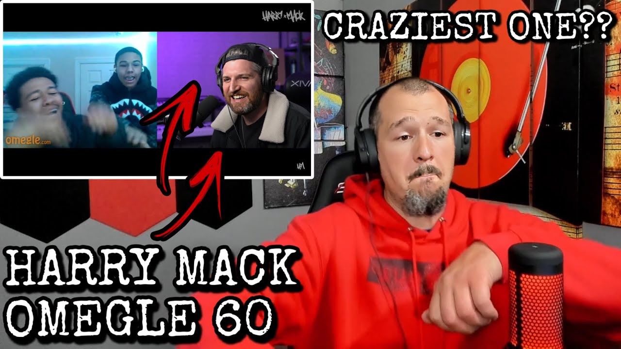 САМЫЙ БЕЗУМНЫЙ?? | Гарри Мак - Omegle Bars 60 | Чистое БЕЗУМИЕ | Saucey Reacts
