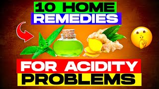 10 Home Remedies for Acidity Problem by Health Apta 636 views 8 days ago 8 minutes, 29 seconds