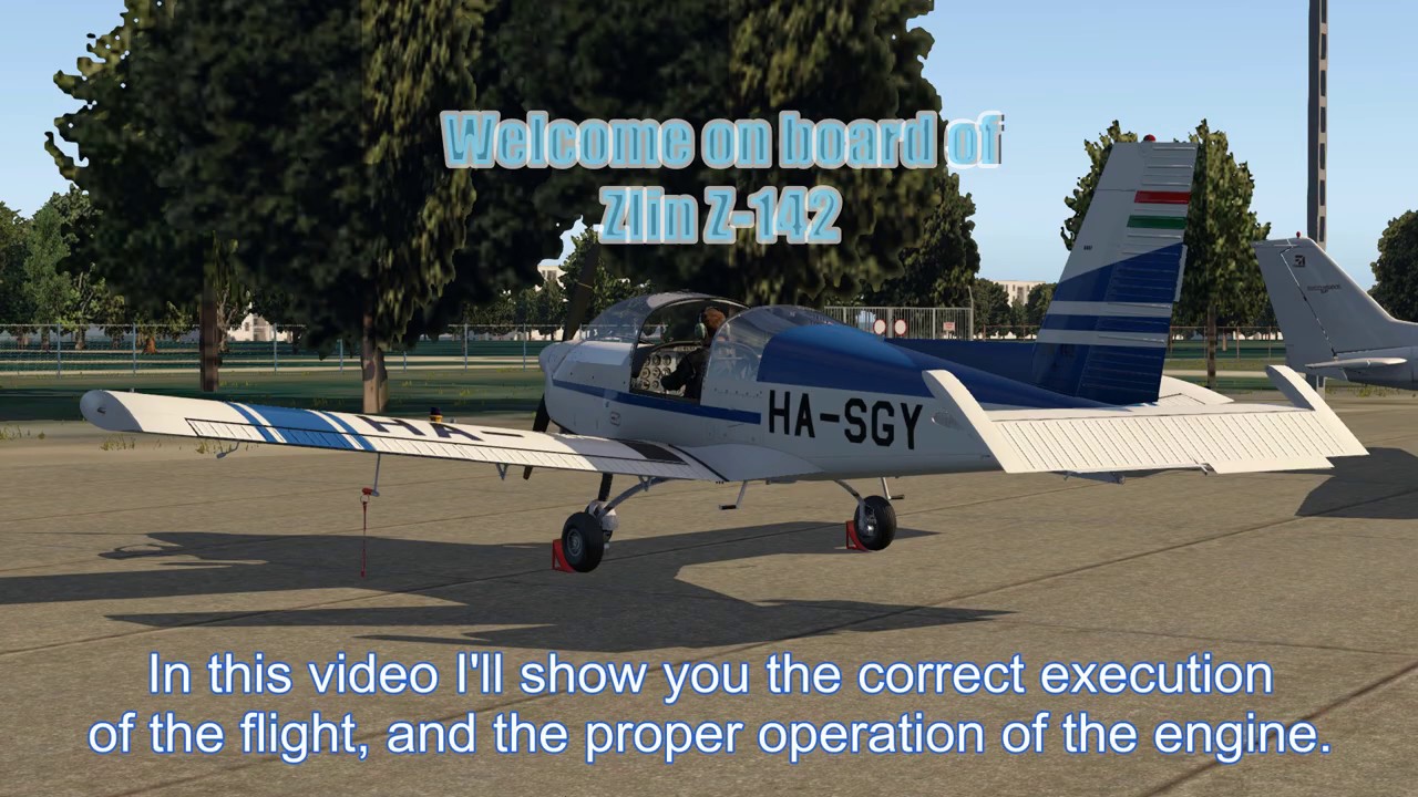 PWDT Zlin 142 | Tutorial Flight | X-Plane 11.41 - YouTube