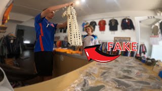 HE TRIED TO SELL ME FAKE JERSEYS