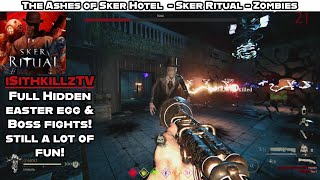 The Ashes of Sker Hotel full hidden easter egg & boss fights! - Sker Ritual, Zombies