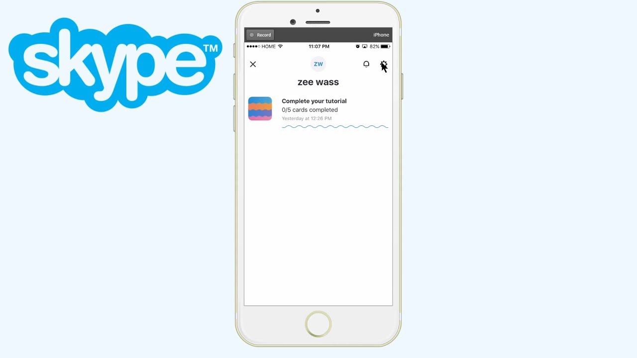 How To Use Skype Mobile Youtube