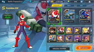 Rockman X DiVE: Network Guardian (event stage)