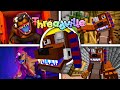 Threadville - Rocky Boss Fight & Jumpscare ROBLOX vs MINECRAFT | Comparison