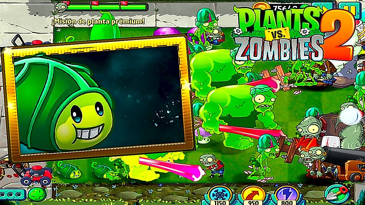 MI NUEVA PLANTA VAINA DE SOJA CON MAESTRIA EN PLANTS VS ZOMBIES 2 - YouTube