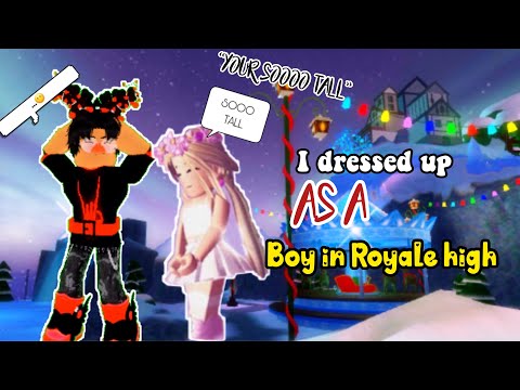 I dressed up as a boy in Royale high again..... (part 2)