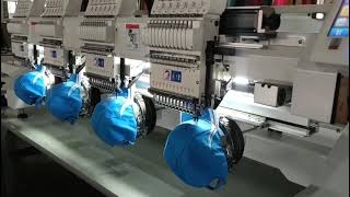 Lejia 4 heads high speed cap embroidery machine